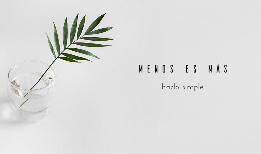 Web ultra-minimalista