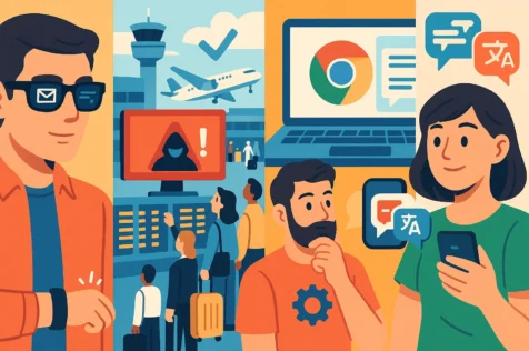 Ray-Ban Display Con Control Neural, Ciberataque Colapsa Europa, Gemini Llega A Chrome