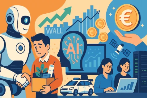 Amazon Despide 14 000 Empleados, Wall Street Rompe Récords Por Ia, Gigantes Tech Entre Dudas