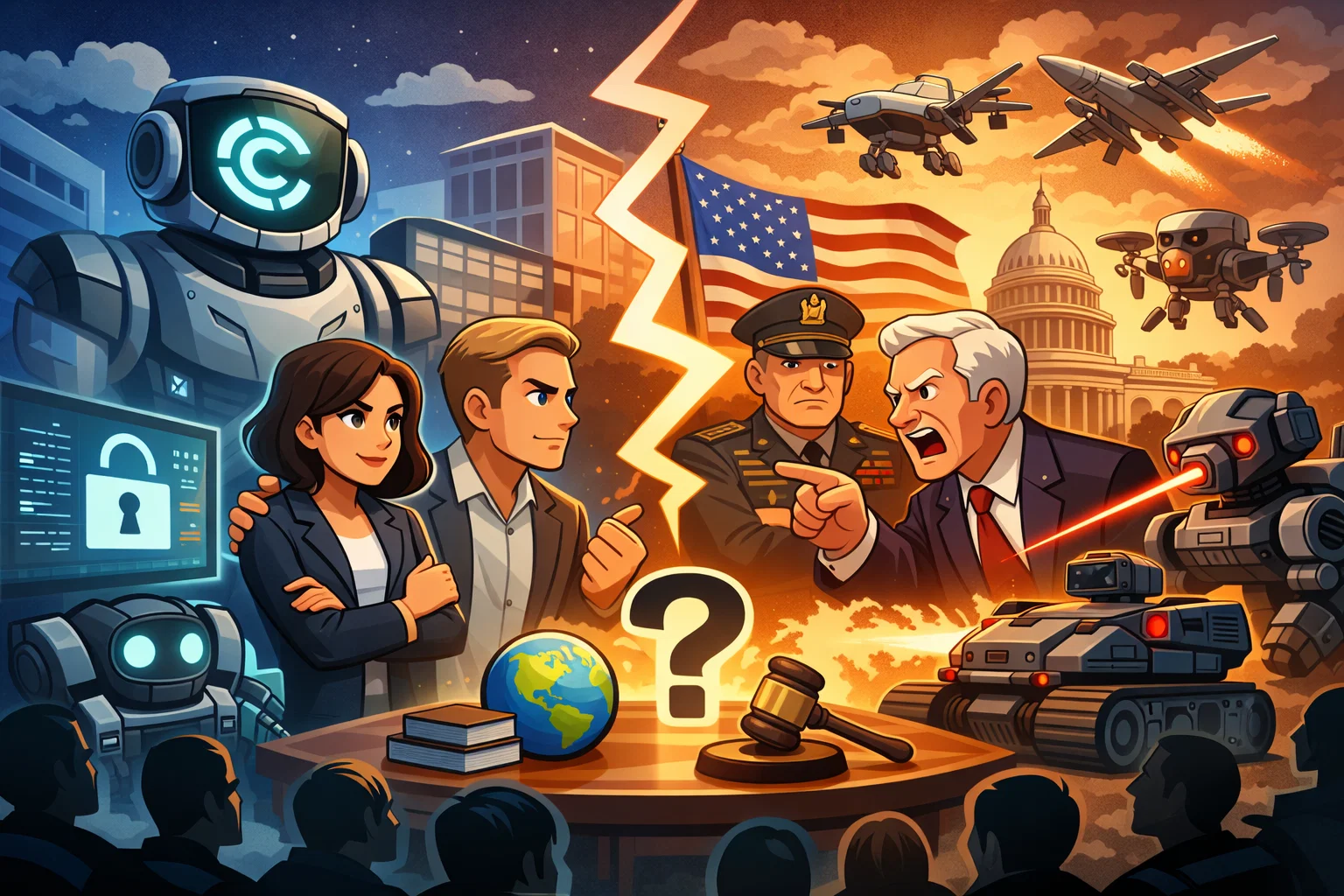 Anthropic se enfrenta al gobierno de EE.UU. por el uso de la IA