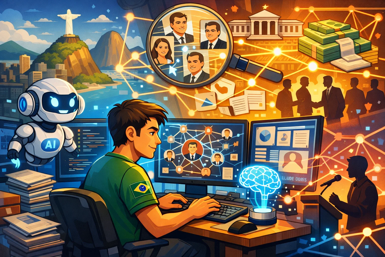 Un programador usó IA para detectar corrupción