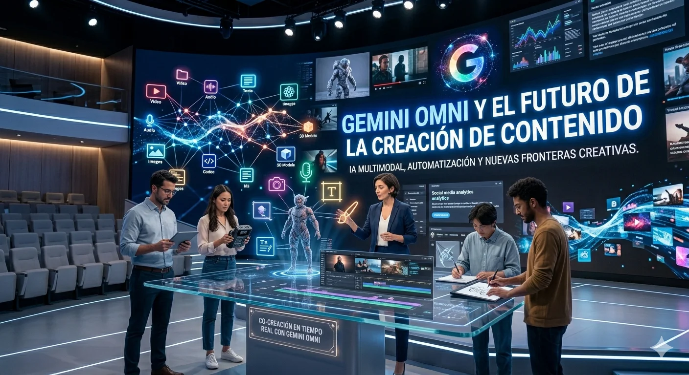 Gemini Omni y el futuro de la creación de contenido